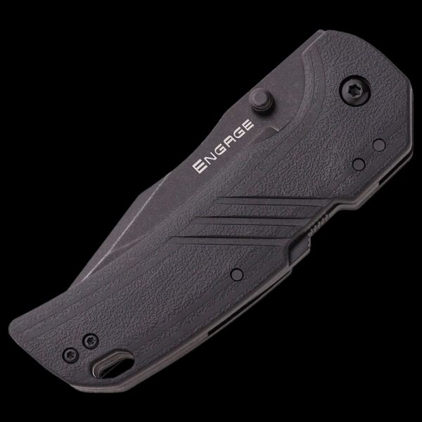 Cold Steel 3" Engage AUS10A Black/Grey GFN Handle - Image 3