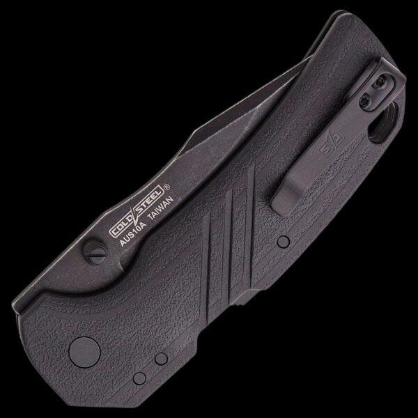Cold Steel 3" Engage AUS10A Black/Grey GFN Handle - Image 4