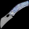 Kansept Osprey Frame Lock Knife - Lightning Strike Titanium