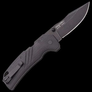Alternative view of Cold Steel 3" Engage AUS10A Black/Grey GFN Handle