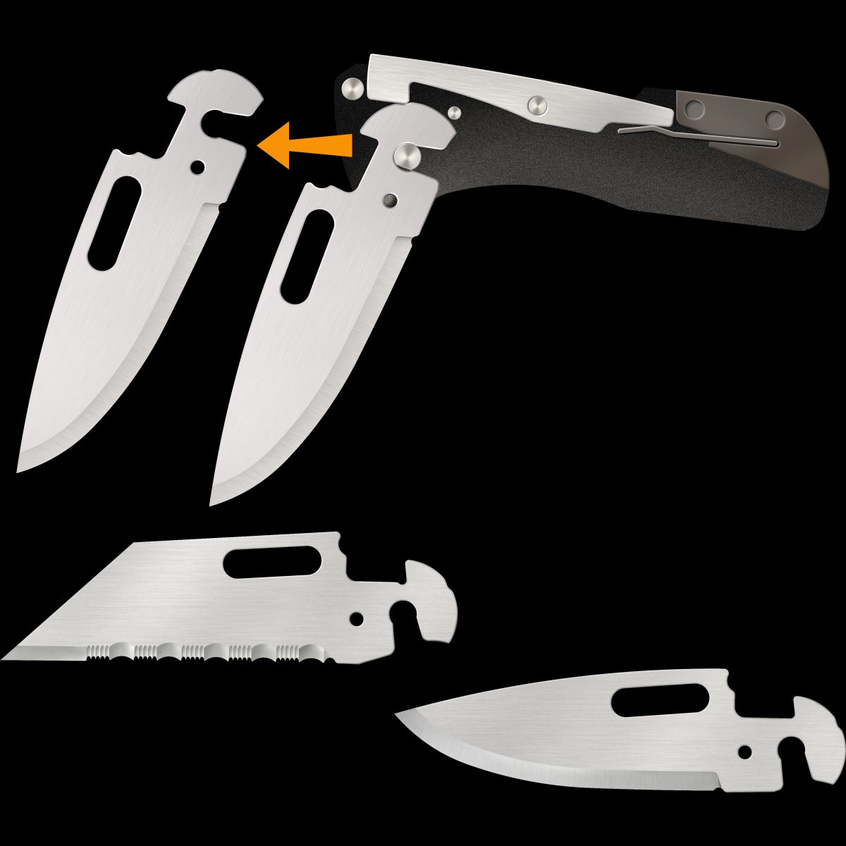 Cold Steel Folding Click N Cut - Image 2