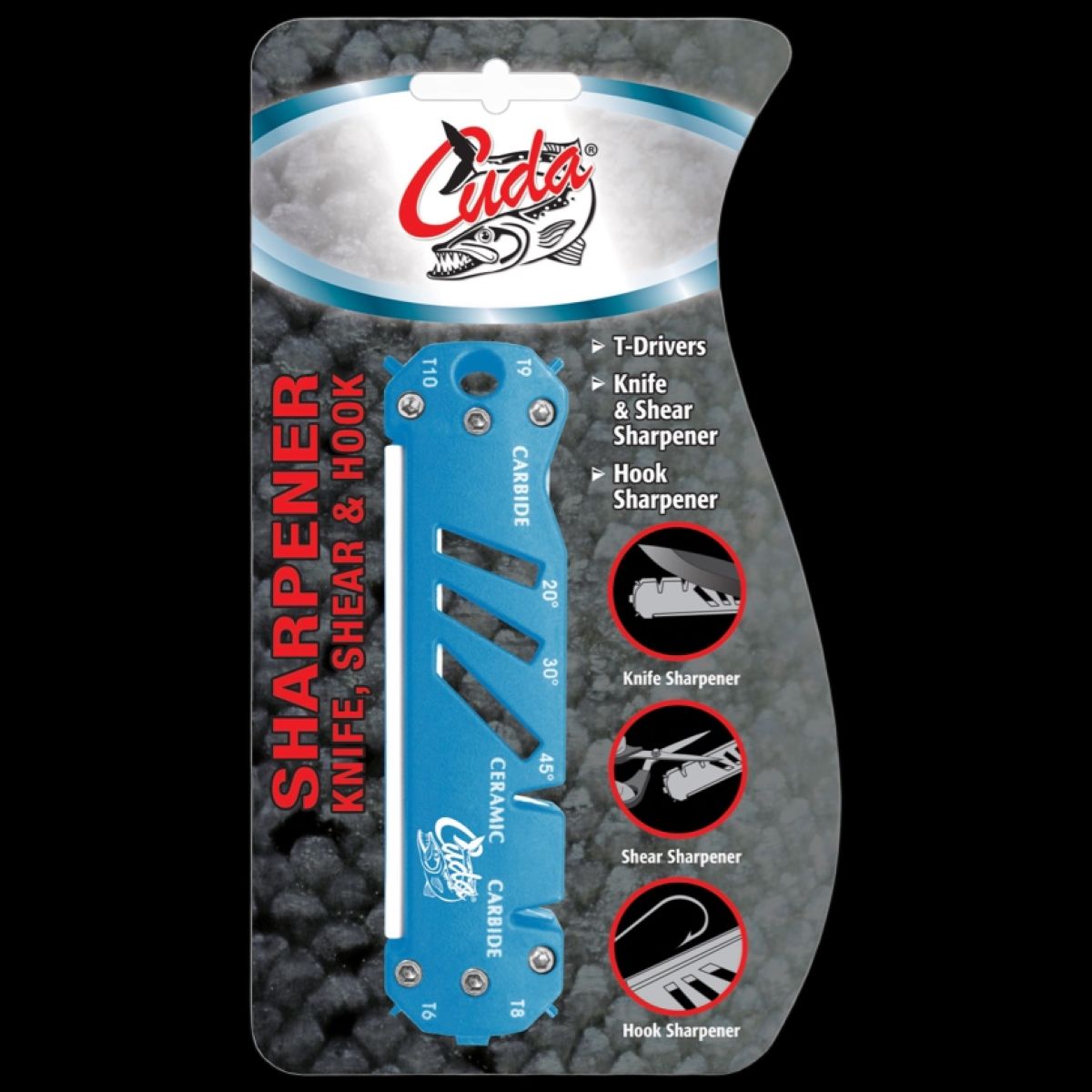 Cuda Knife, Shear & Hook Sharpener - Image 12