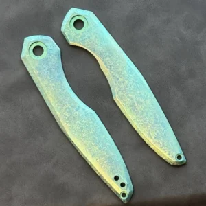 Kansept Green Anodized Crystalized Titanium Scale
